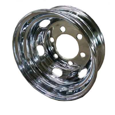 Truck / Bus Custom Wheel Rims Light Truck Wheel Rims 22.5 Inch Wheel Steel Rim 22.5